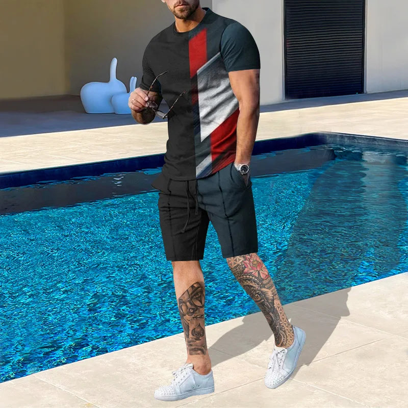 Summer Fashion Men's Suit