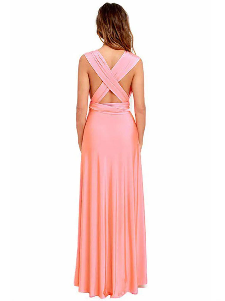 Women Boho Maxi Club Dress