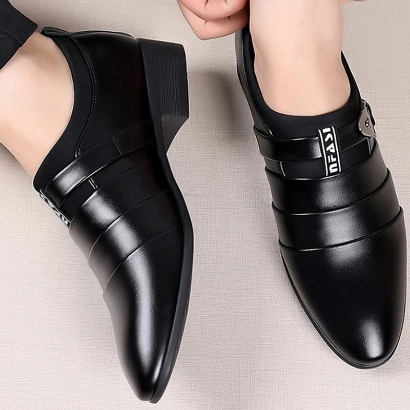 Men Office Business Casual Dress Shoes