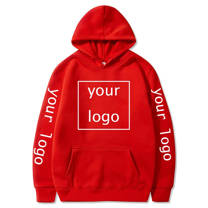 Personalized Custom Men Text DIY Hoodies
