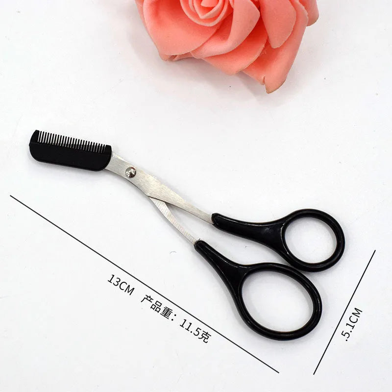 Women Eyebrow Scissors  with Comb