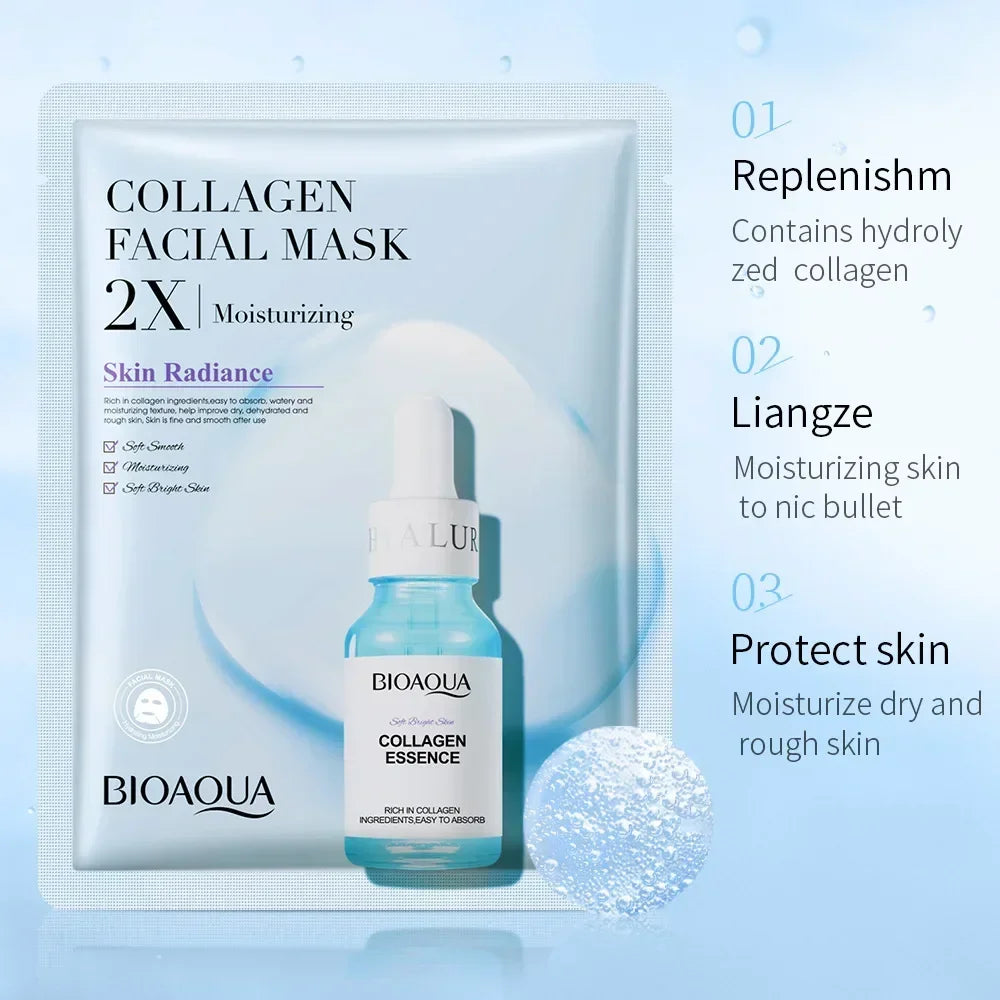 Vitamin c collagen facial mask