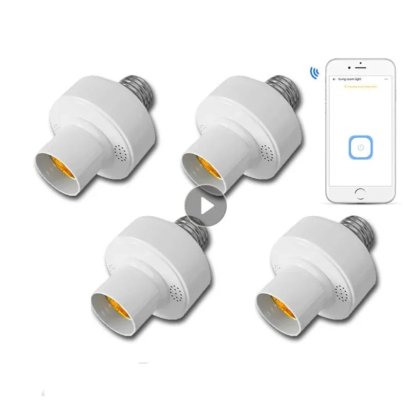 Smart Light Socket Bulbs Adapter