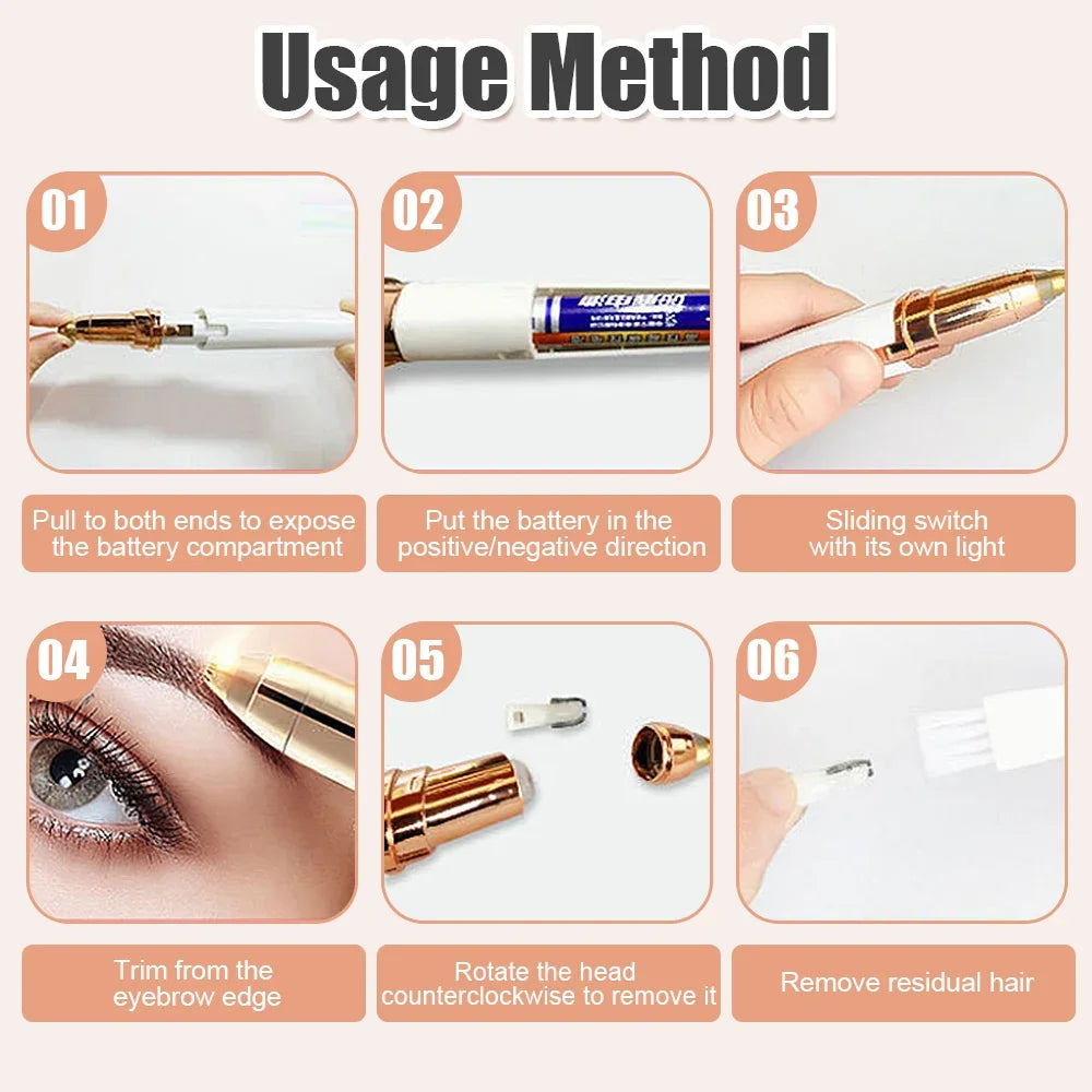 Mini Portable Hair Removal Machine Eye brow
