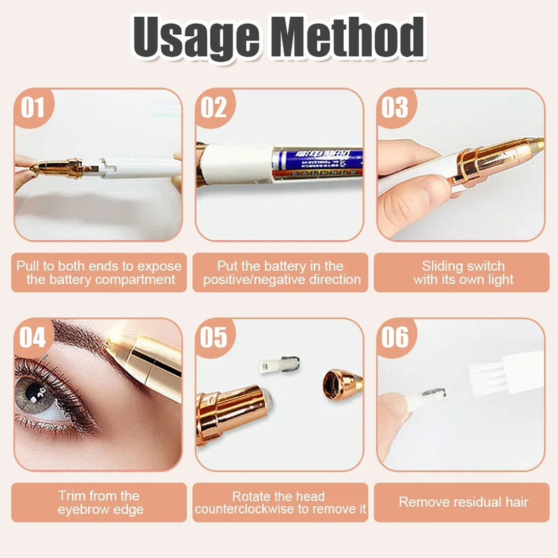 Mini Portable Hair Removal Machine Eye brow