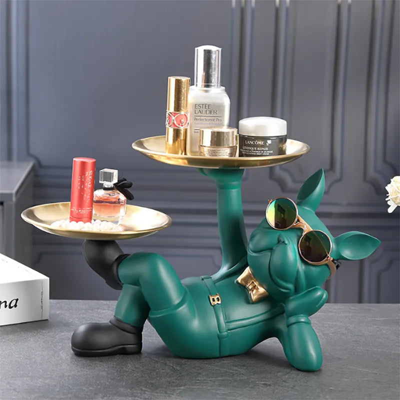 Animal Figurines Cool Dog Statue Sculpture