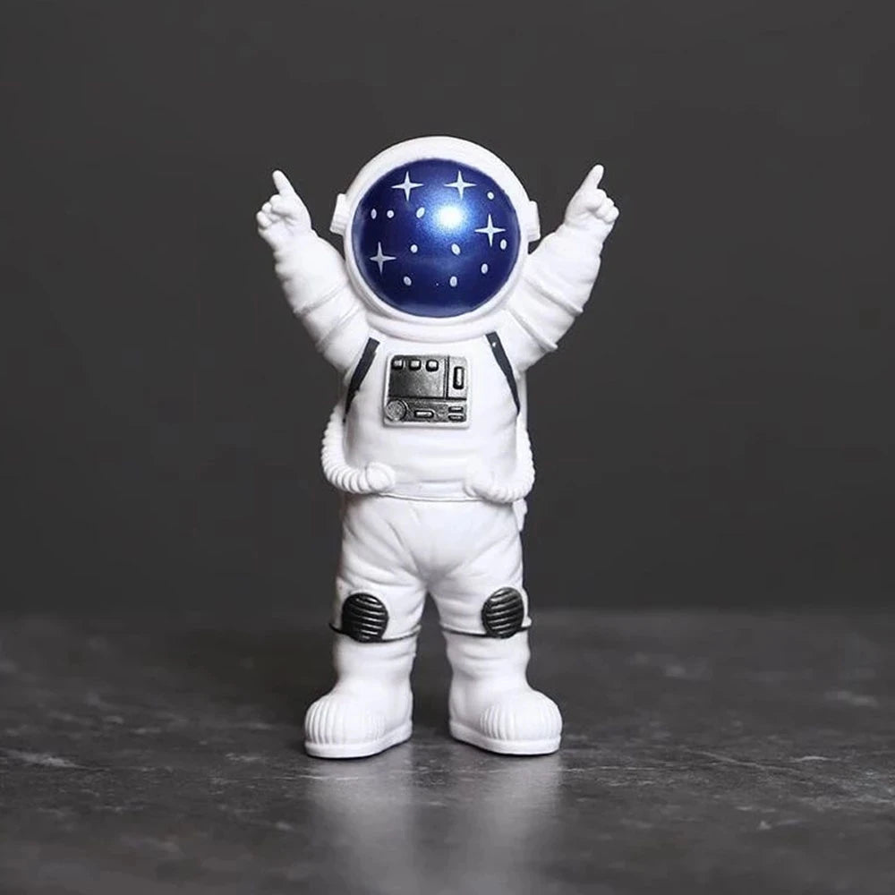 4 pcs Astronaut Figure Statue Spaceman