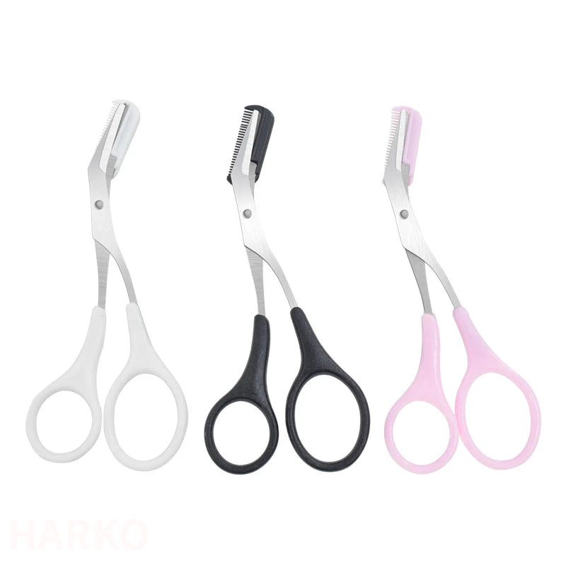 Women Eyebrow Scissors  with Comb