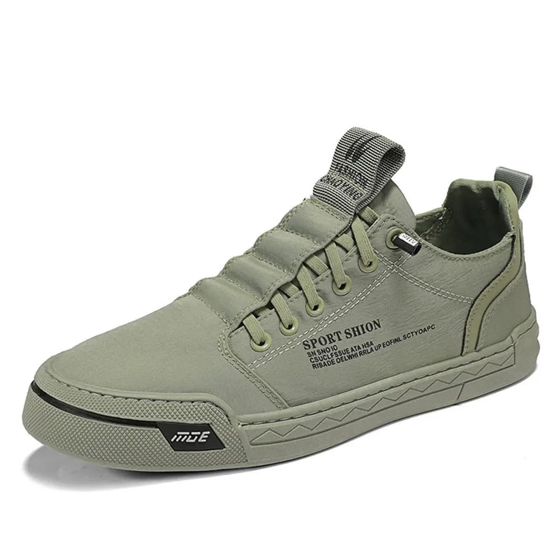Men Outdoor Canvas Walking Sneakers