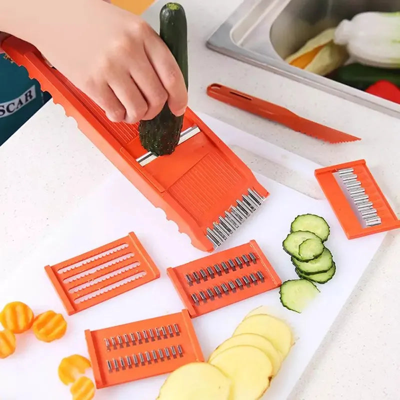 Vegetable Fruit Potato Slicer Peeler Dicer Cutter
