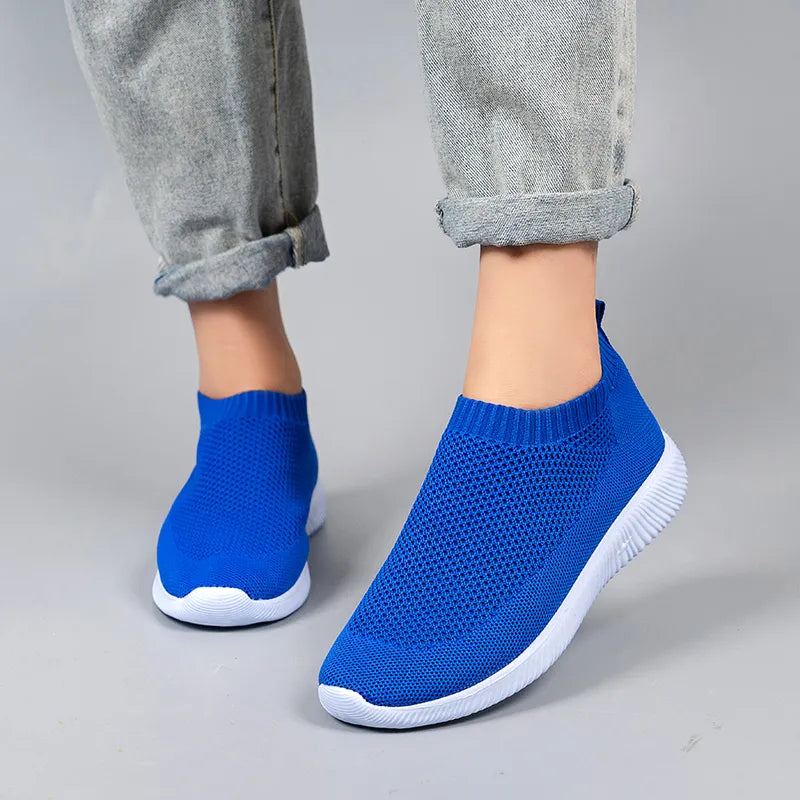 Women Autumn Slip on Breathable Sneakers
