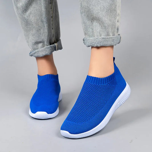 Women Autumn Slip on Breathable Sneakers