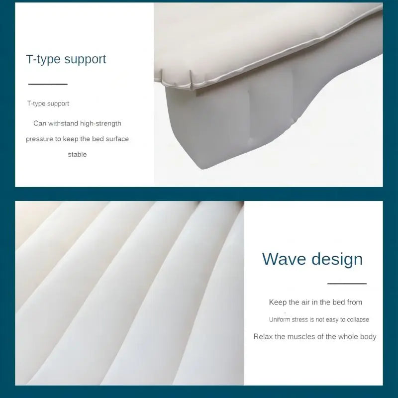 Ultra-soft Flocking Environmental Fabric Car Bed