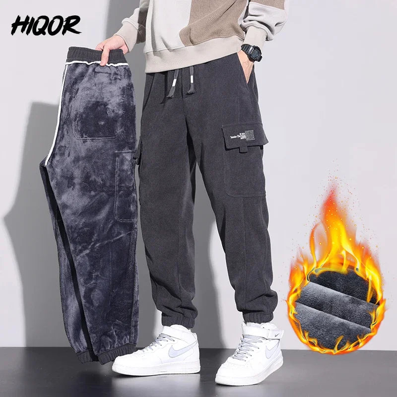 Winter Fleece Casual Pants for Men