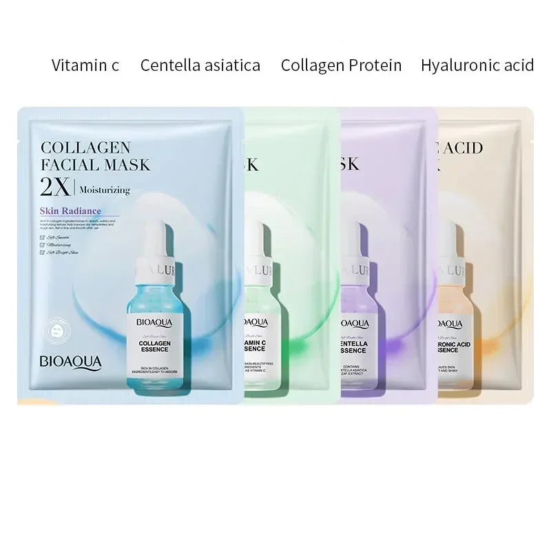 Vitamin c collagen facial mask