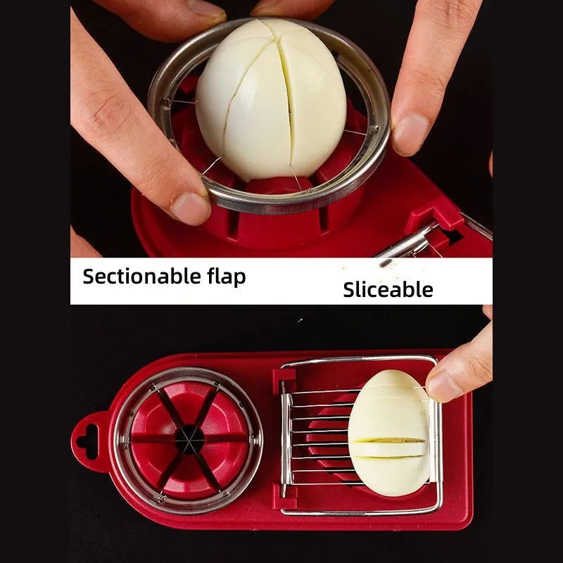 Stainless Steel Egg Slicer Cutter