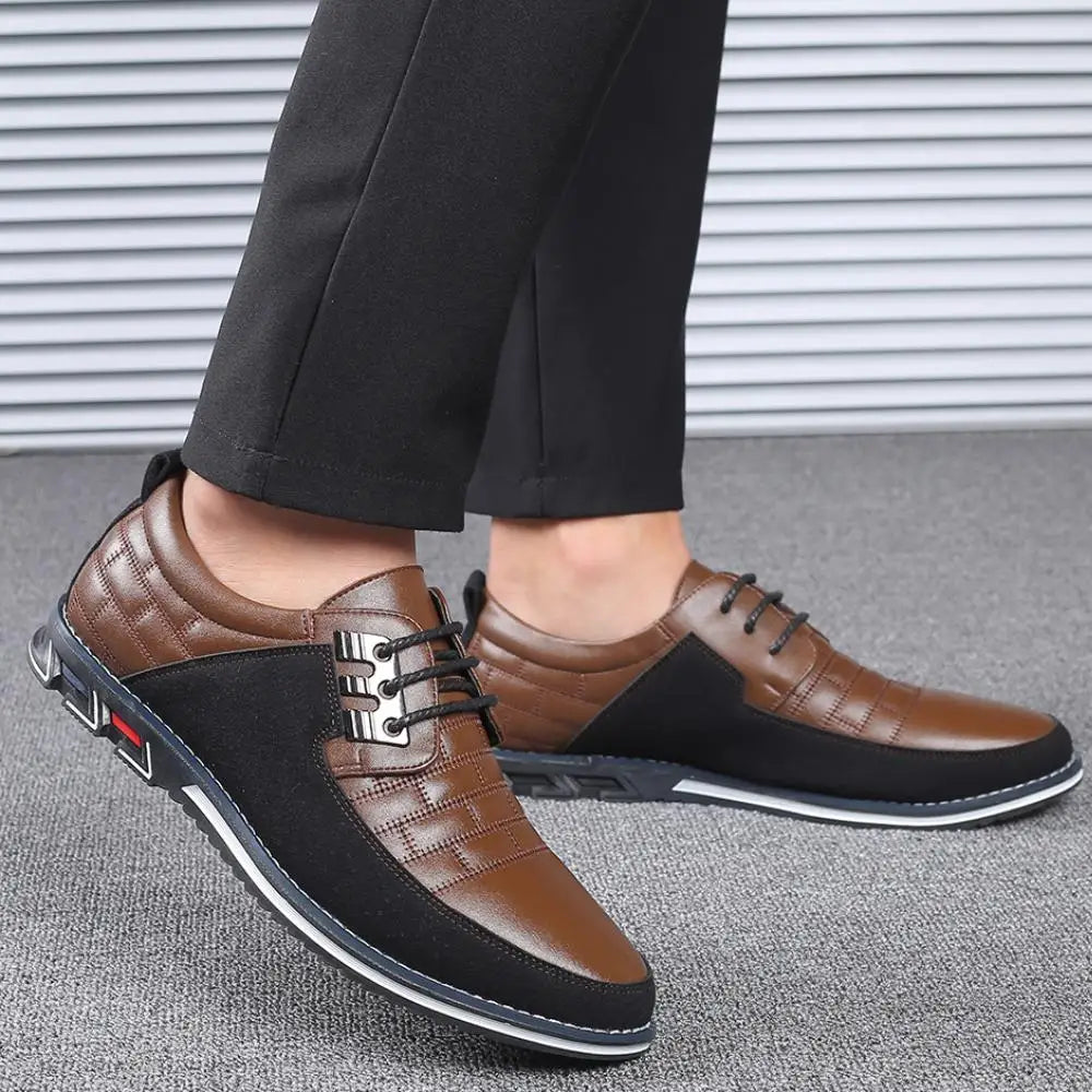 Breathable Business Lace-Up Men Shoes