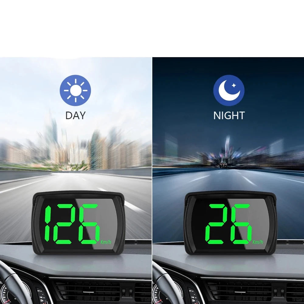 GPS KMH MPH HUD Digital Speedometer