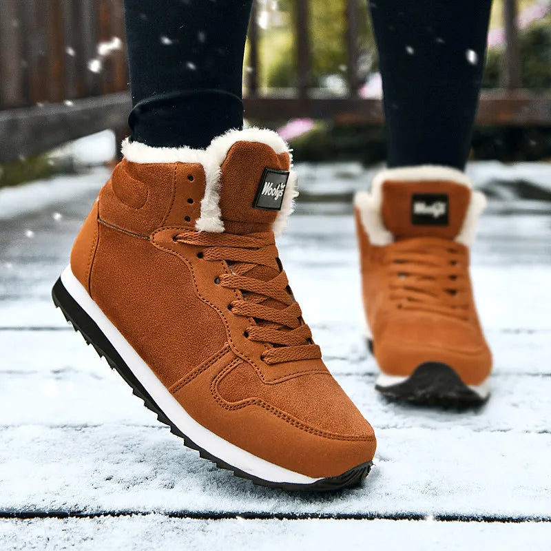 Men Lightweight Hight Top Leather Shoes
