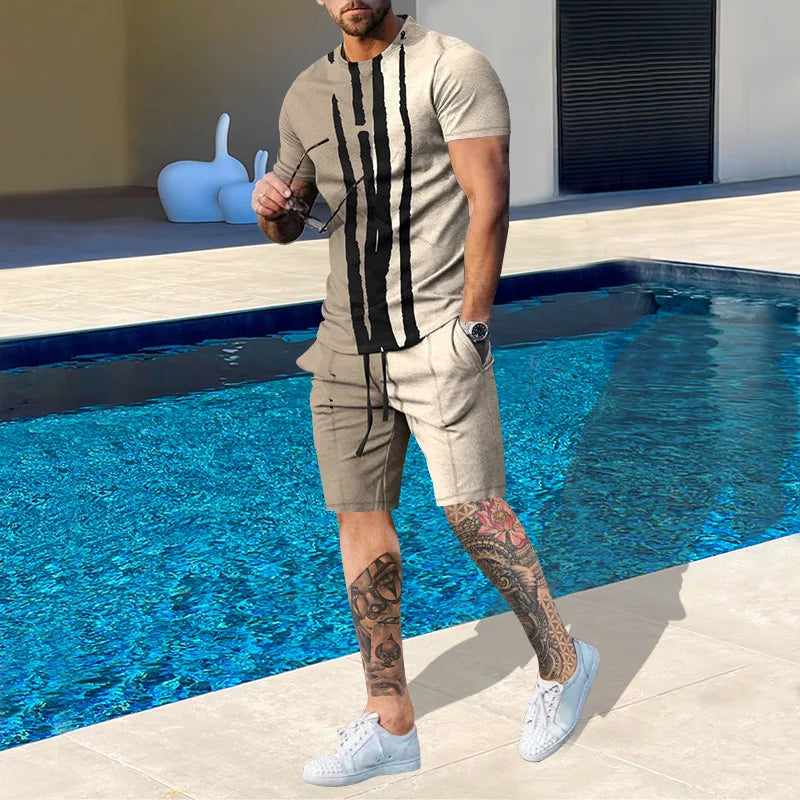 Summer Fashion Men's Suit