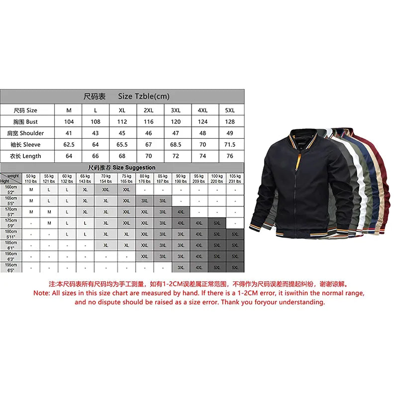 Racing Windbreaker Jackets for Men