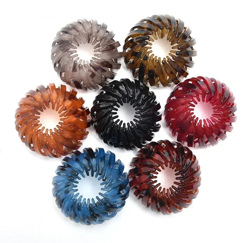 Ponytail Hair Rings Clips