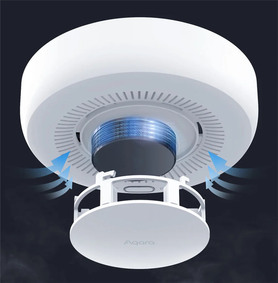 Smart Smoke Detector Fire Alarm Monitor