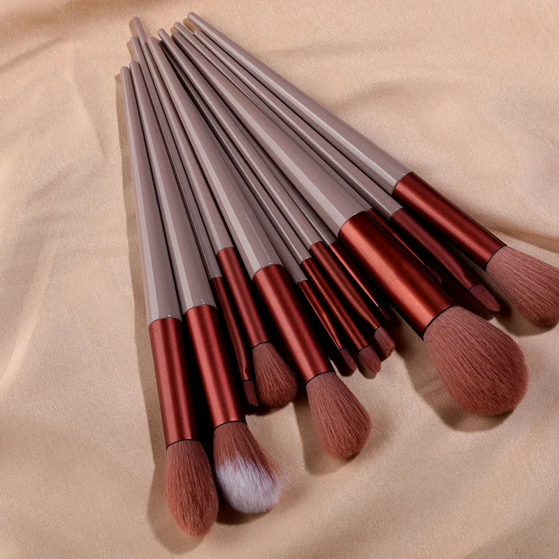 13/8Pcs Soft Fluffy Makeup Brushes Set