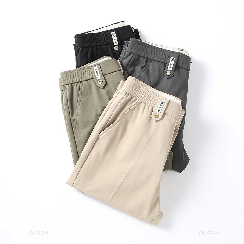 Autumn Winter Smooth Pants