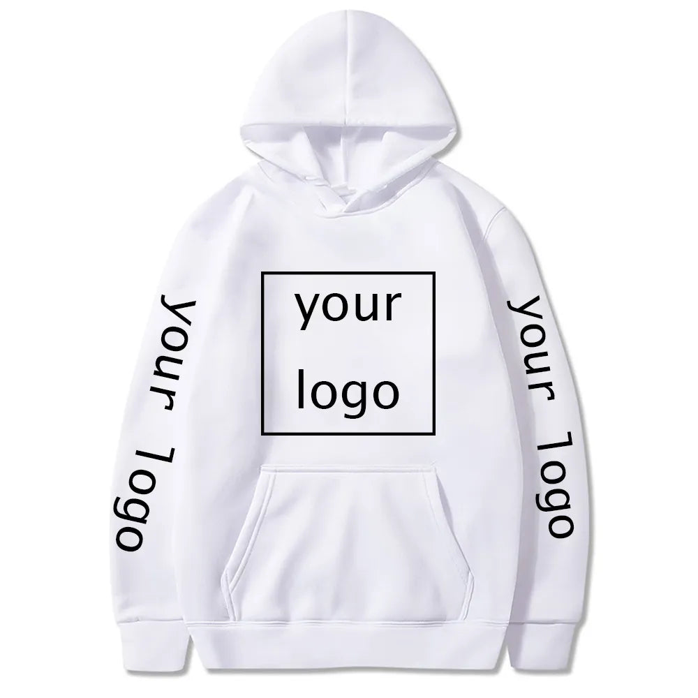 Personalized Custom Men Text DIY Hoodies
