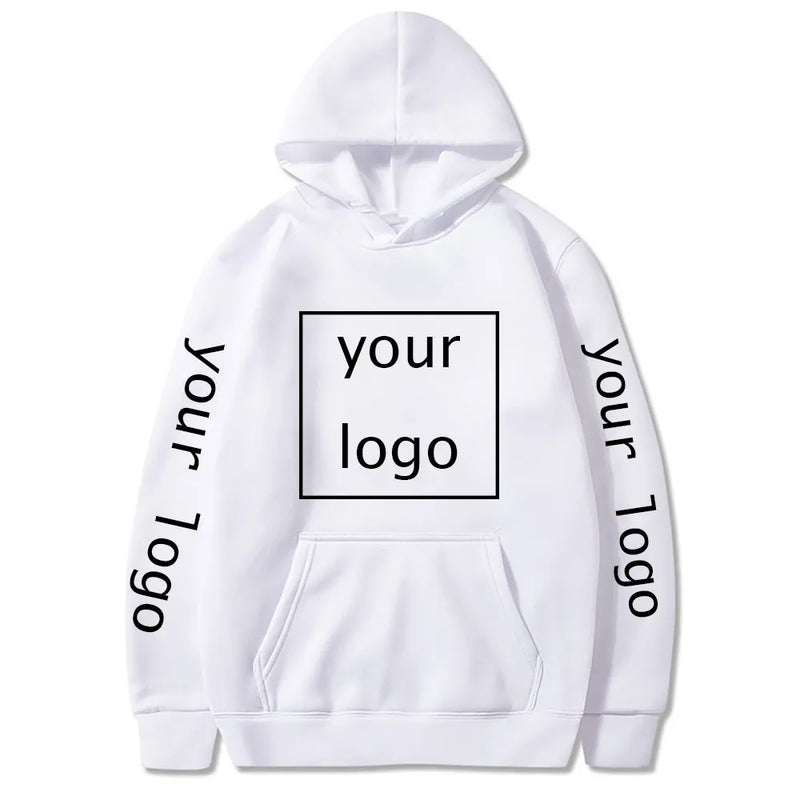 Personalized Custom Men Text DIY Hoodies