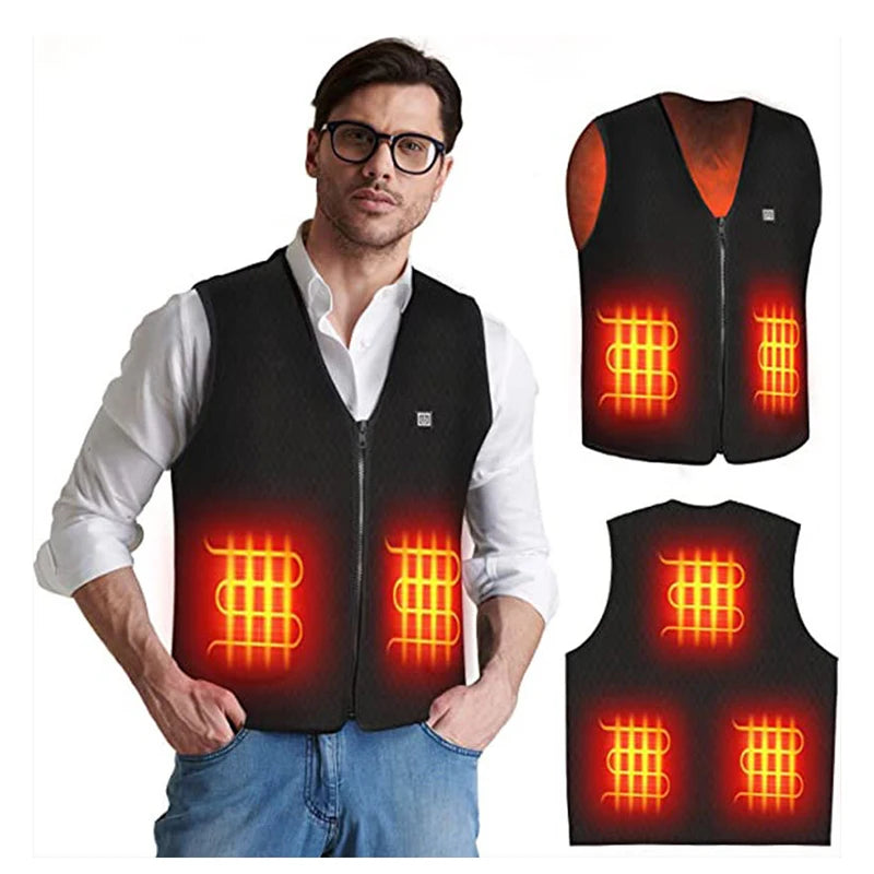 Windproof Warm Stylish Outdoor Heating Jacket