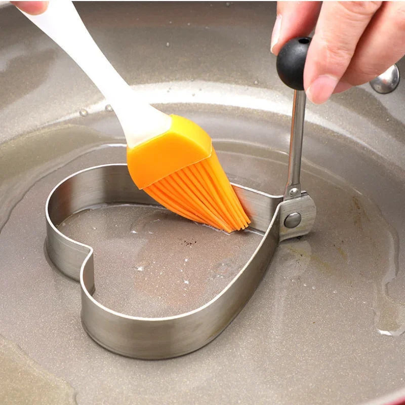 Stainless Steel 5Style Fried Egg Pancake Shaper