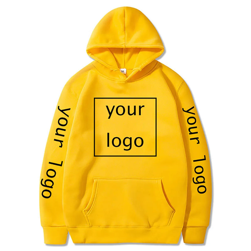 Personalized Custom Men Text DIY Hoodies