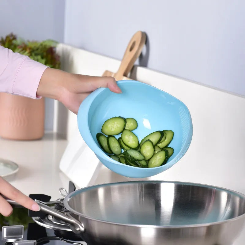 Plastic Colander Kitchen Drain Basket