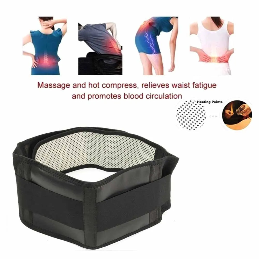 Adjustable Self Heating Therapy Back Waist Belt