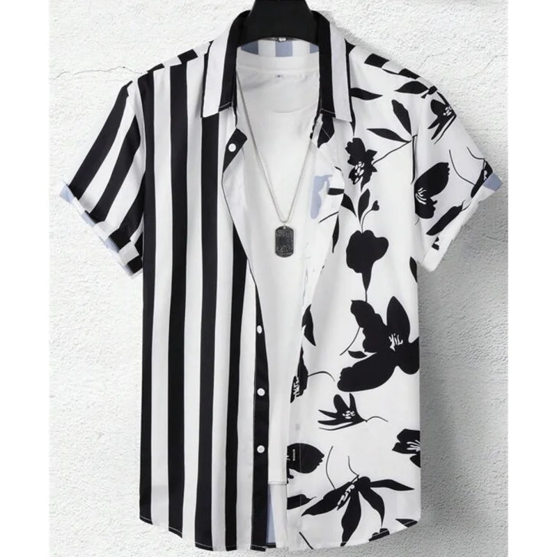 3d Floral & Butterfly Print T Shirts