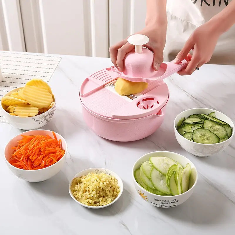 Multifunctional Salad Utensils Vegetable Chopper