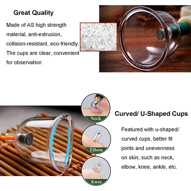 32 Cupping Therapy Massage Set