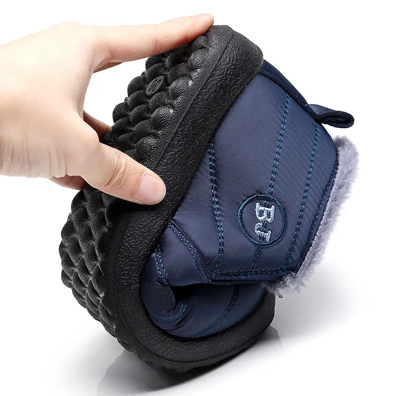 Men Waterproof Snow Boots