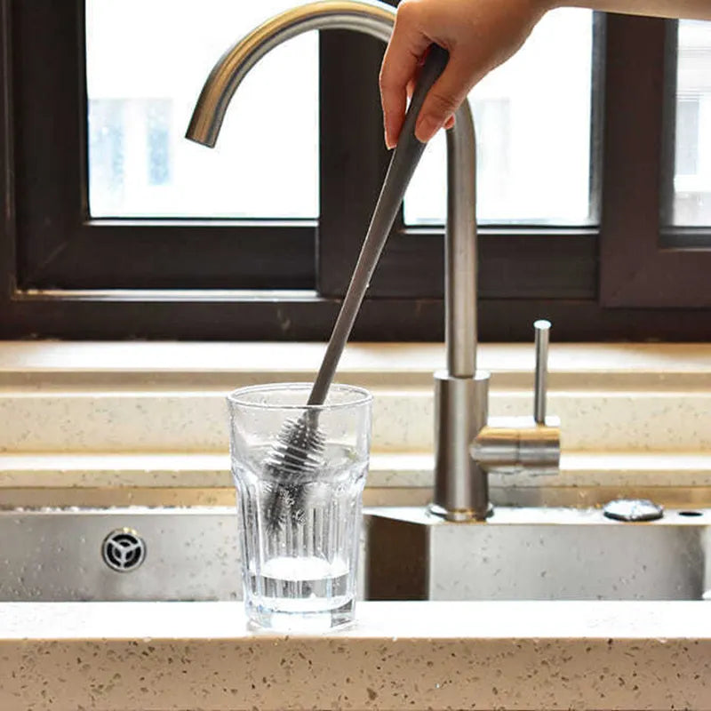 Scrubber Glass Cleaner Brush