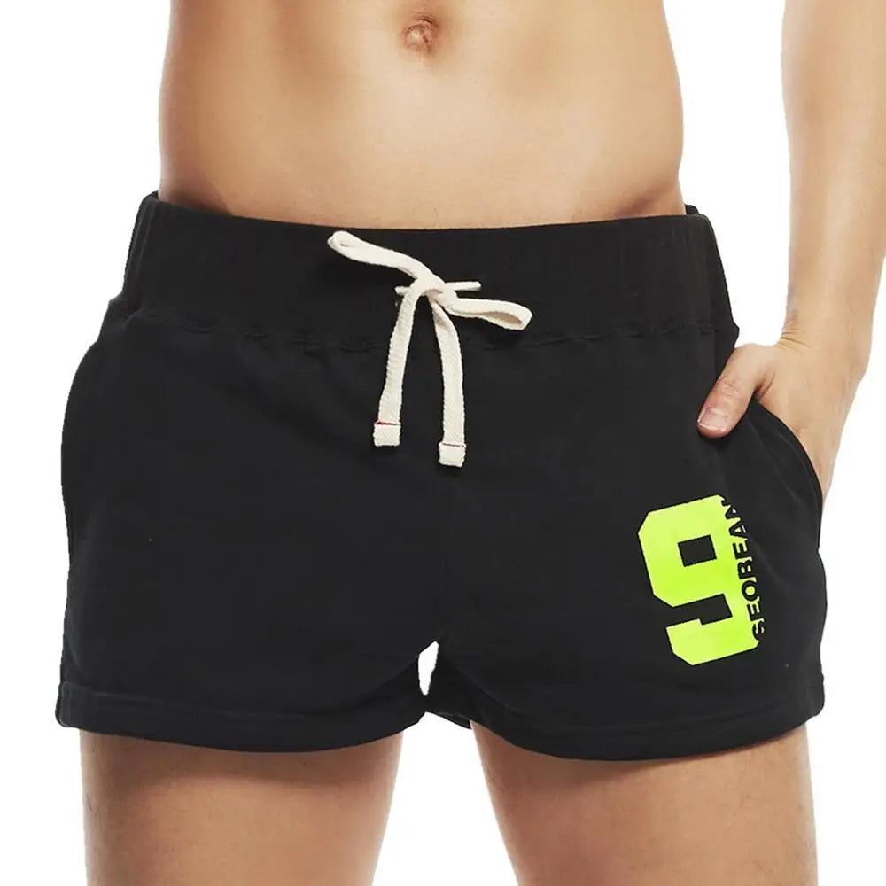 Breathable Fitness Jogger Shorts For Men