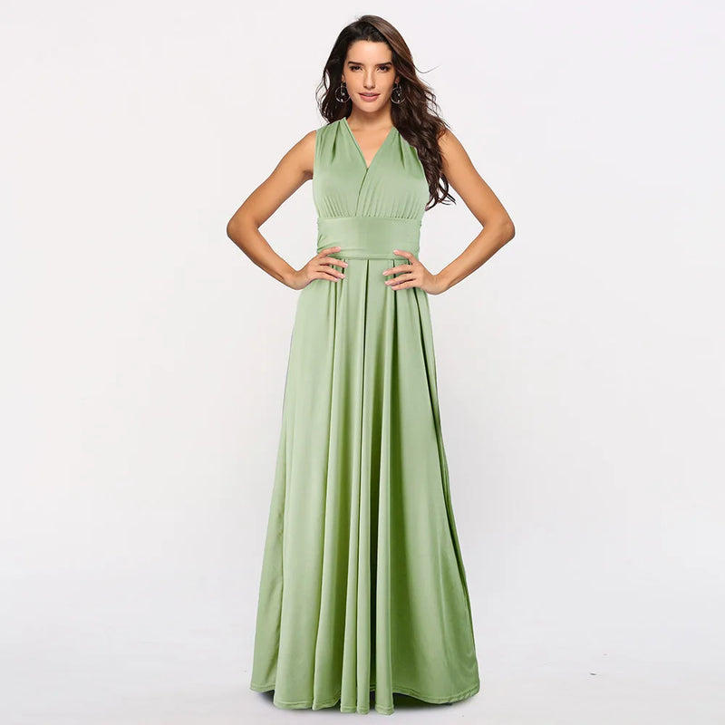 Women Boho Maxi Club Dress
