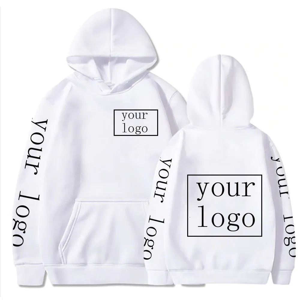 Personalized Custom Men Text DIY Hoodies