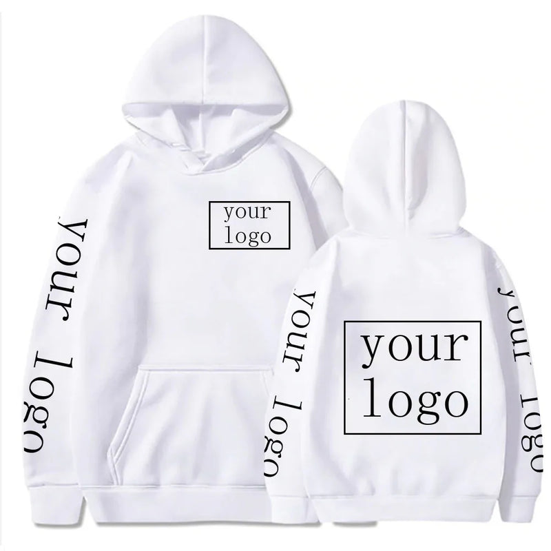 Personalized Custom Men Text DIY Hoodies