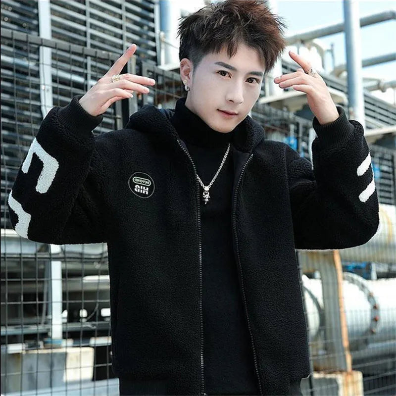 Autumn Winter Fashion Pocket Long Sleeve Jacket