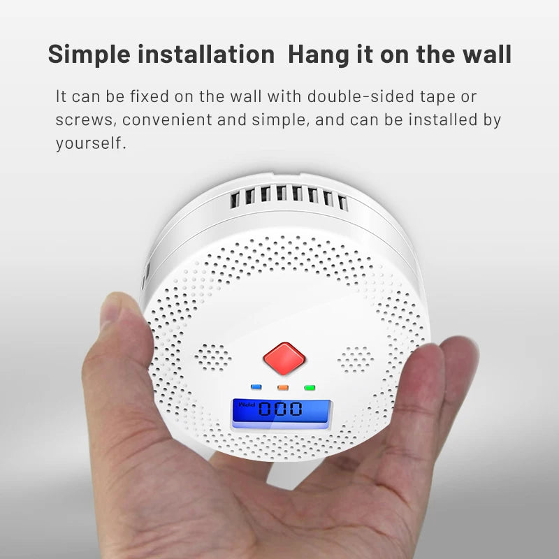 Smart WIFI CO Smoke Detector