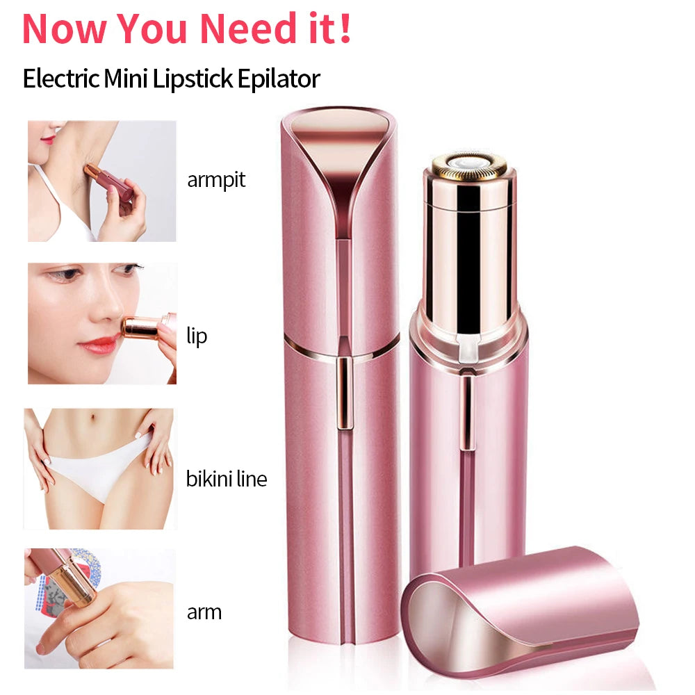 USB Rechargeable Electric Hair Removal Lipstic