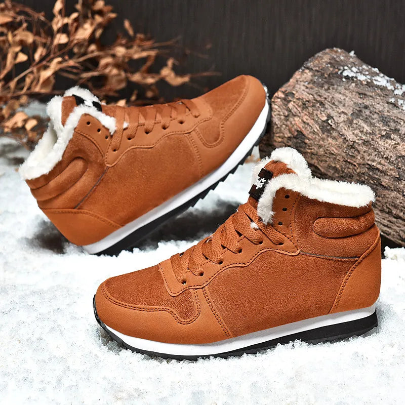 Men Lightweight Hight Top Leather Shoes