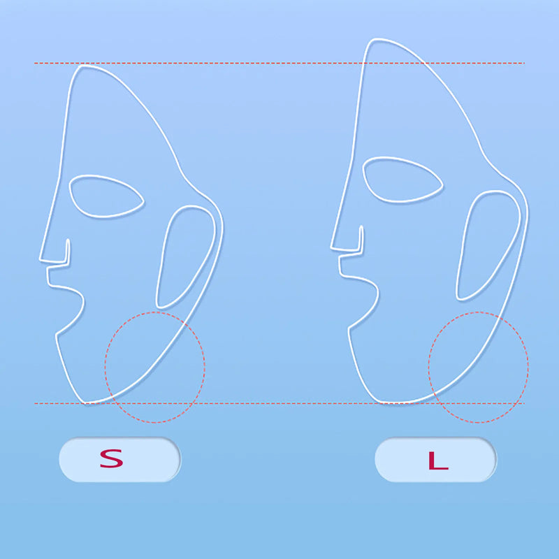 Silicone Face Holder for Sheet Masks